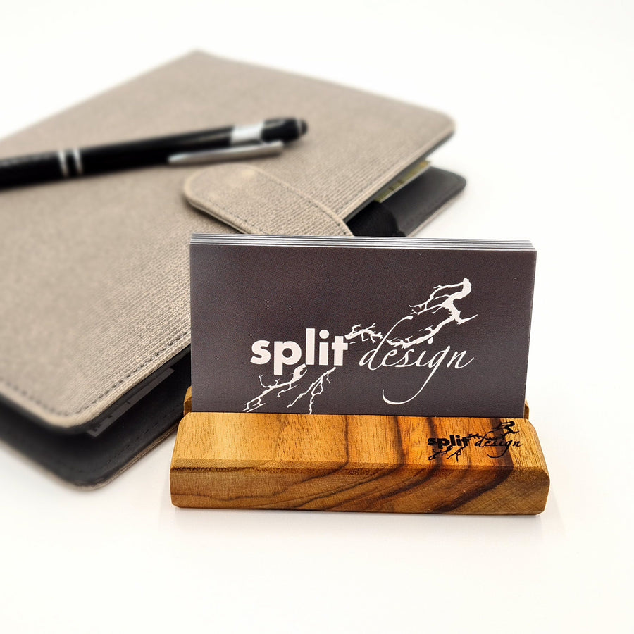 Camphor Laurel Business Card Holder