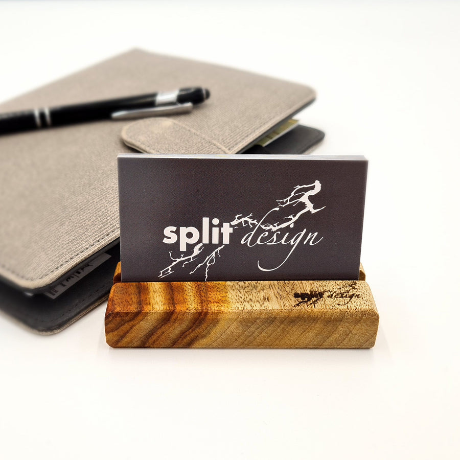 Camphor Laurel Business Card Holder