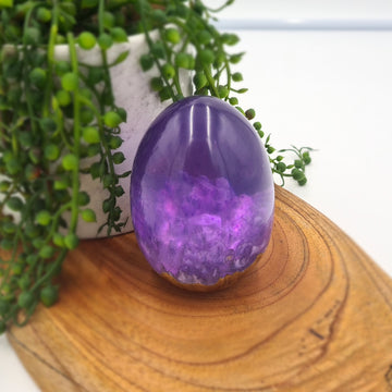 Purple Burl Egg (Glow in the Dark)